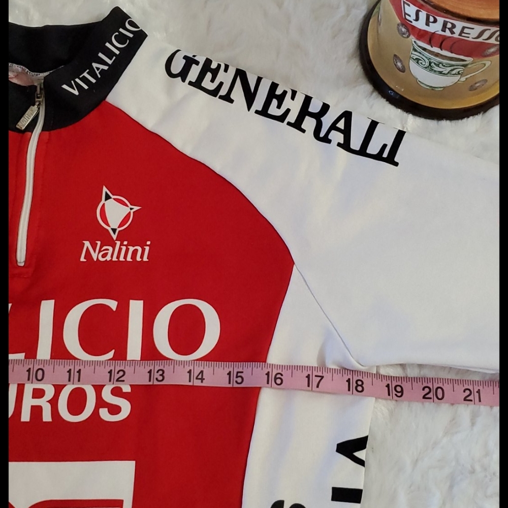 VITALICIO SEGUROS Bicycle Racing Team shirt sm/med cycle workout - Picture 7 of 8